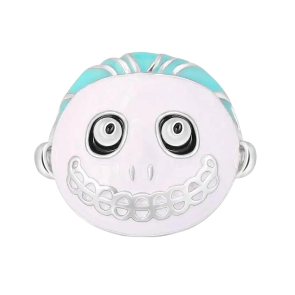 🎆LINX DISCOUNTINUED Silver Barrel Nightmare Before Christmas Bracelet Charm